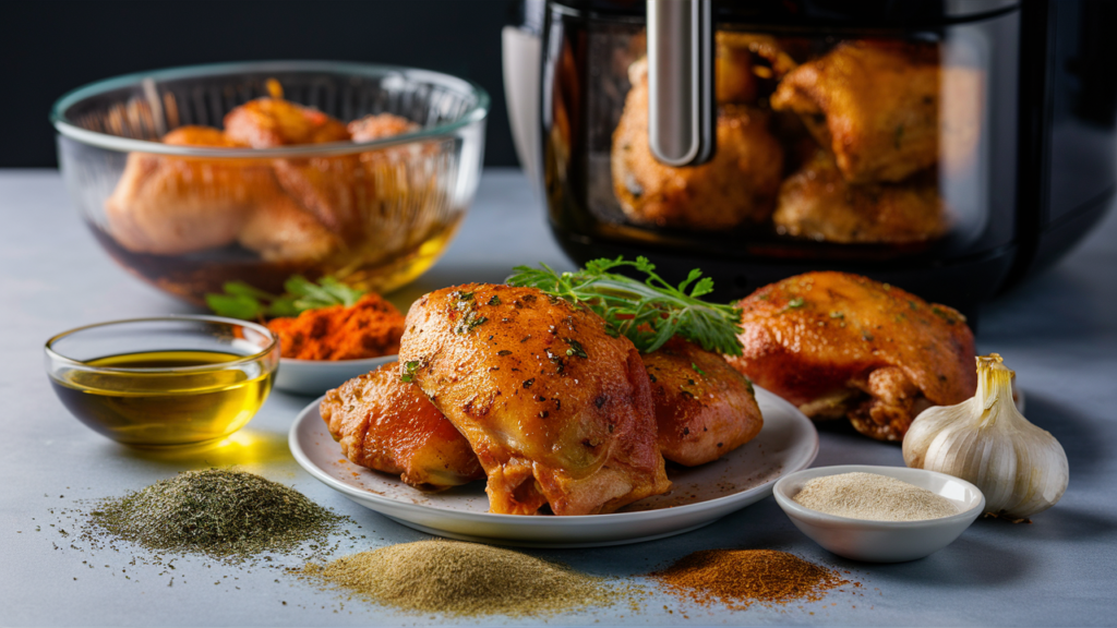 air fryer chicken thighs