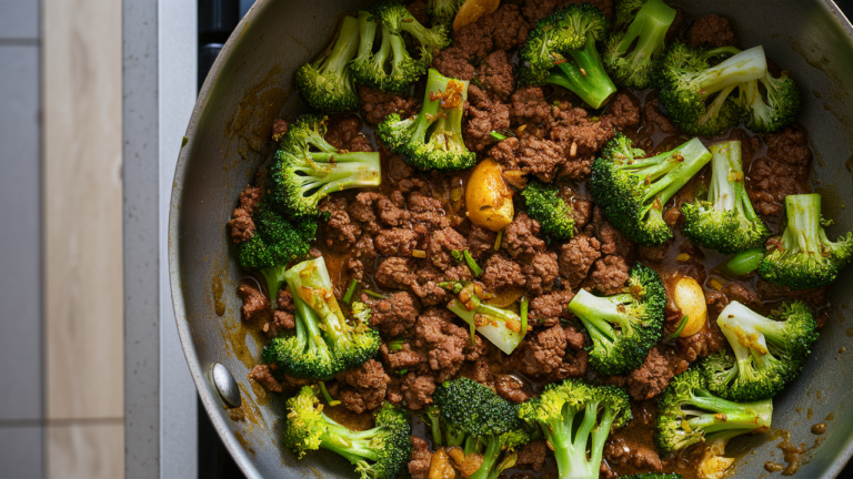 Ground Beef Broccoli Recipe