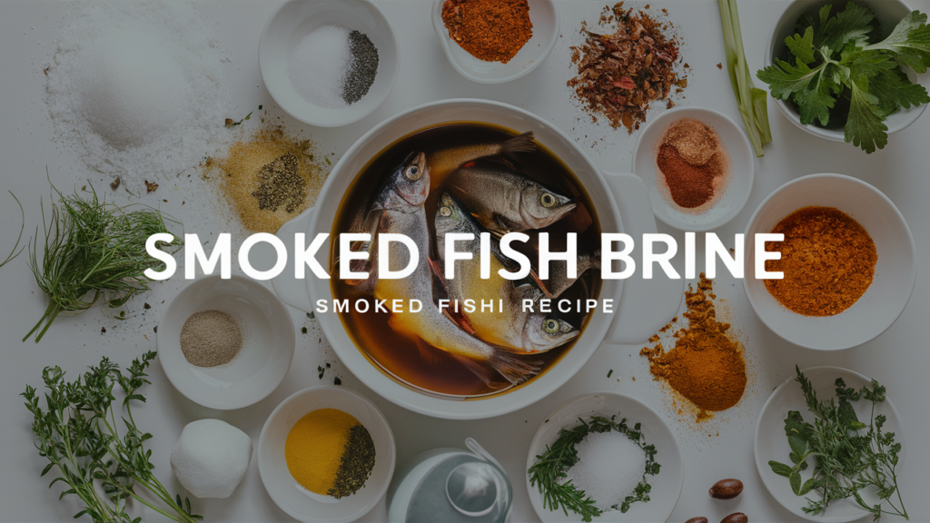 Smoked Fish Brine