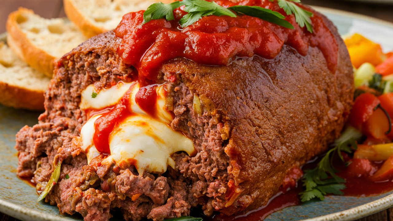 Italian Stuffed Meatloaf