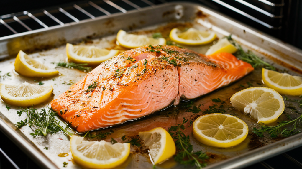 how long to bake salmon at 350